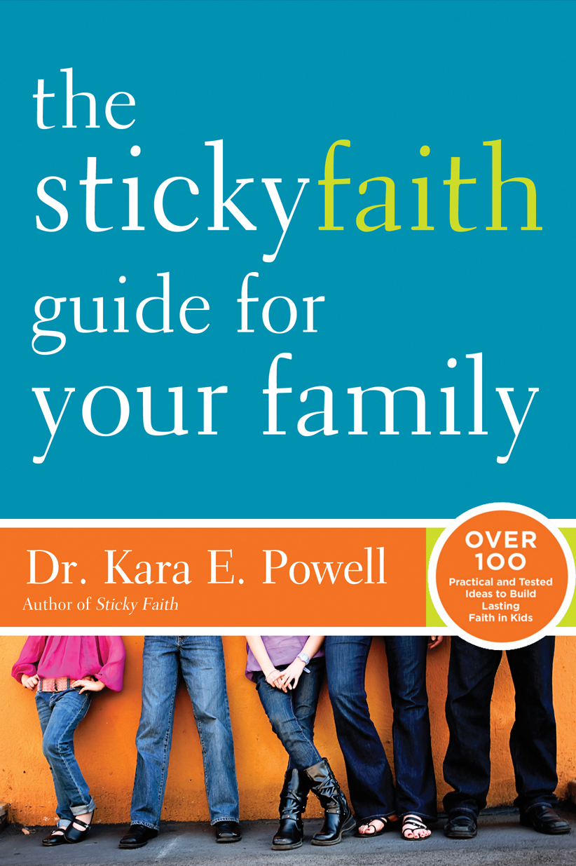 The Sticky Faith Guide for your Family by Kara Powell | Book Review